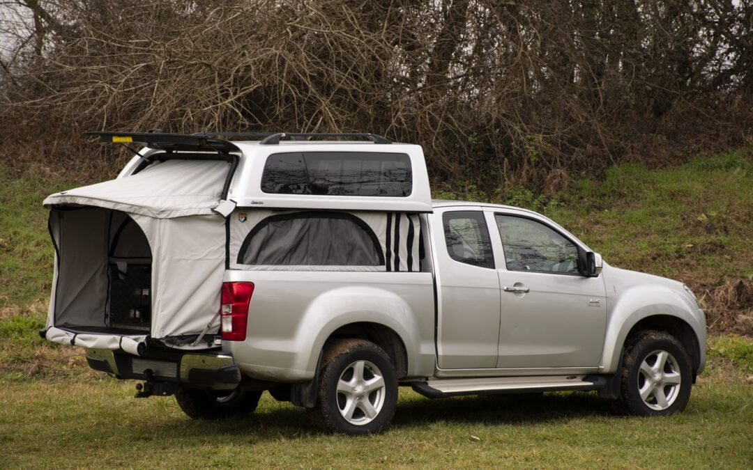 Équipement d&rsquo;un Weekender Camper Package sur Pick Up Isuzu D-max Space Cab