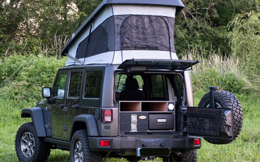 Aménagement et équipement complet d&rsquo;un 4×4 Jeep Wrangler Rubicon