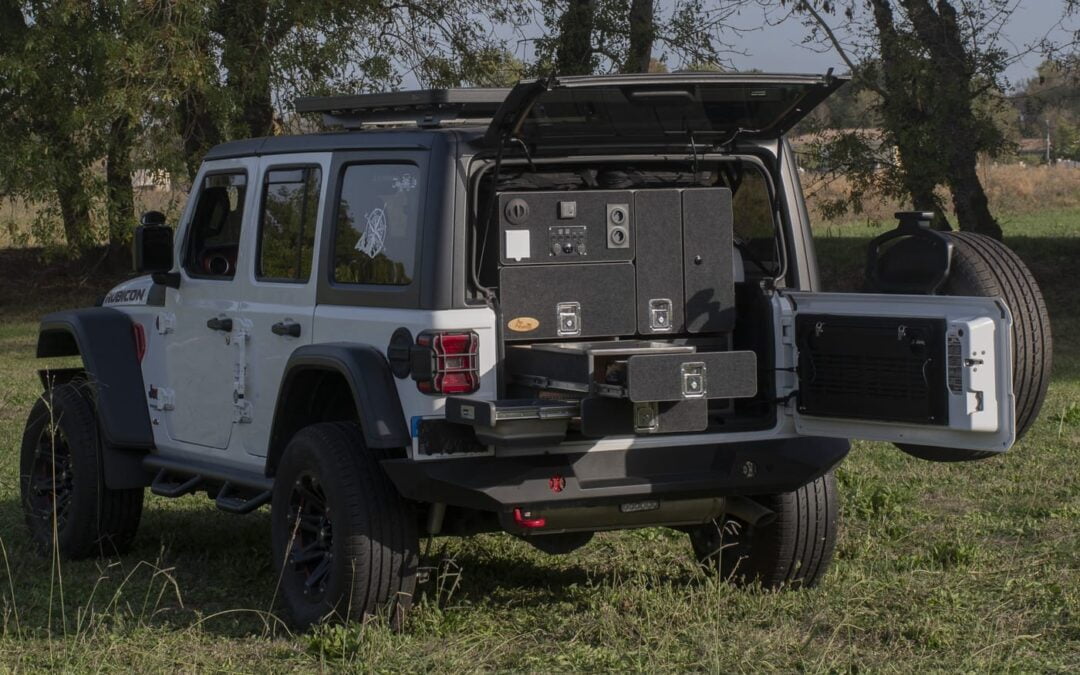 Aménagement sur mesure et équipement d&rsquo;un Jeep Wrangler Rubicon