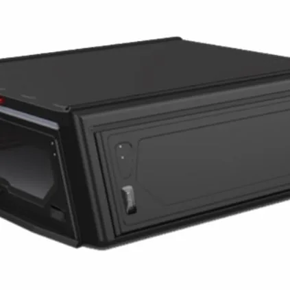 Hard top Alu Cab contour next génération double cabine aluminium noir sans vitres latérales