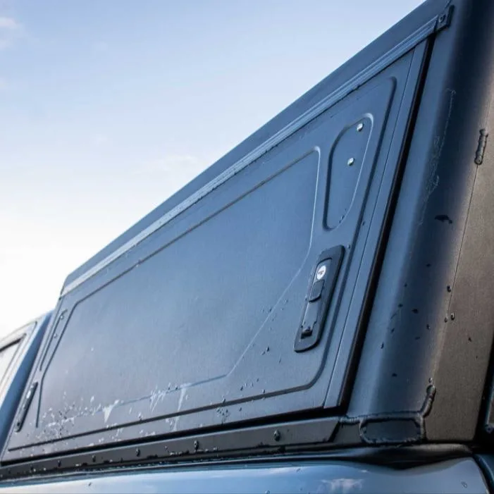 Hard top Alu Cab contour next génération double cabine aluminium noir sans vitres latérales – Image 6