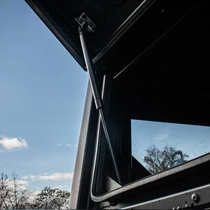 Hard top Alu Cab contour next génération double cabine aluminium noir sans vitres latérales – Image 4