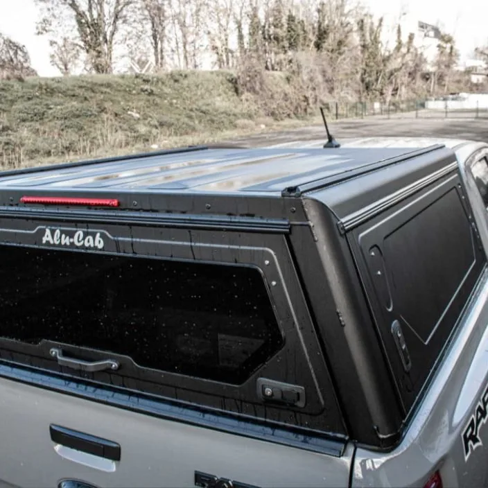 Hard top Alu Cab contour next génération double cabine aluminium noir sans vitres latérales – Image 3