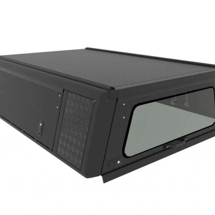 Hard top Alu-Cab Explorer 3 extra cabine aluminium noir strié