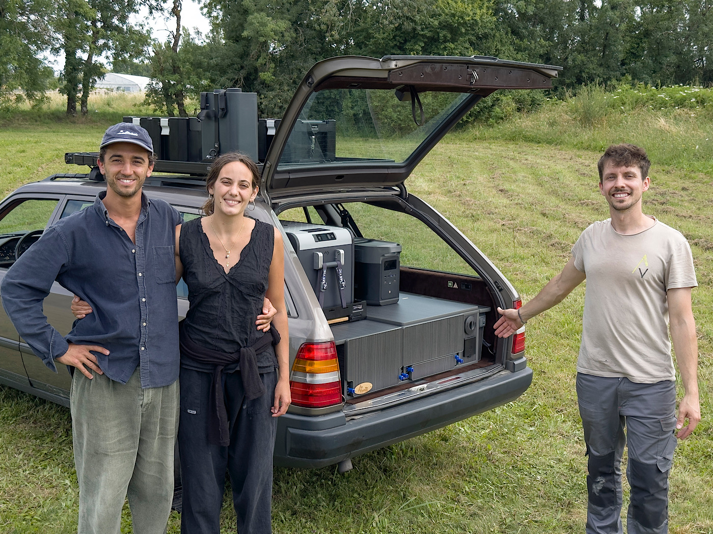 Aménagement et équipement d&rsquo;une Mercedes 300TE 4MATIC