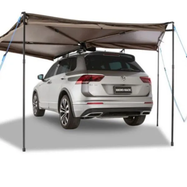 Auvent RHINO-RACK Batwing 270° 2M Compact ouverture gauche avec fixation rapide