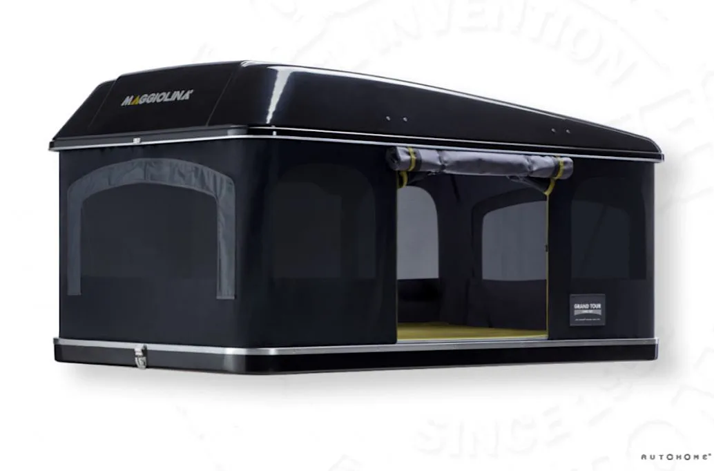 Tente de toit Maggiolina Grand Tour 360 black storm small