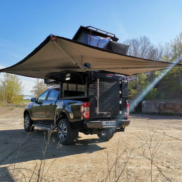 AUVENT ALU CAB AUTOPORTE OUVERTURE 270° A GAUCHE 2.60M