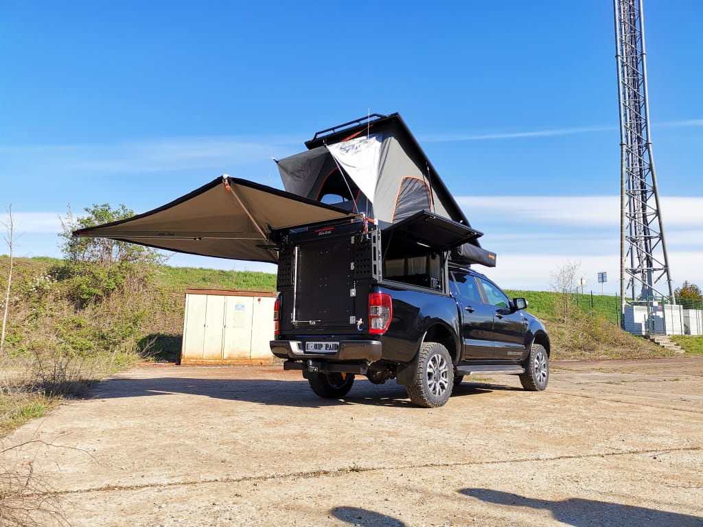 AUVENT ALU CAB AUTOPORTE OUVERTURE 270° A GAUCHE 2.60M – Image 5