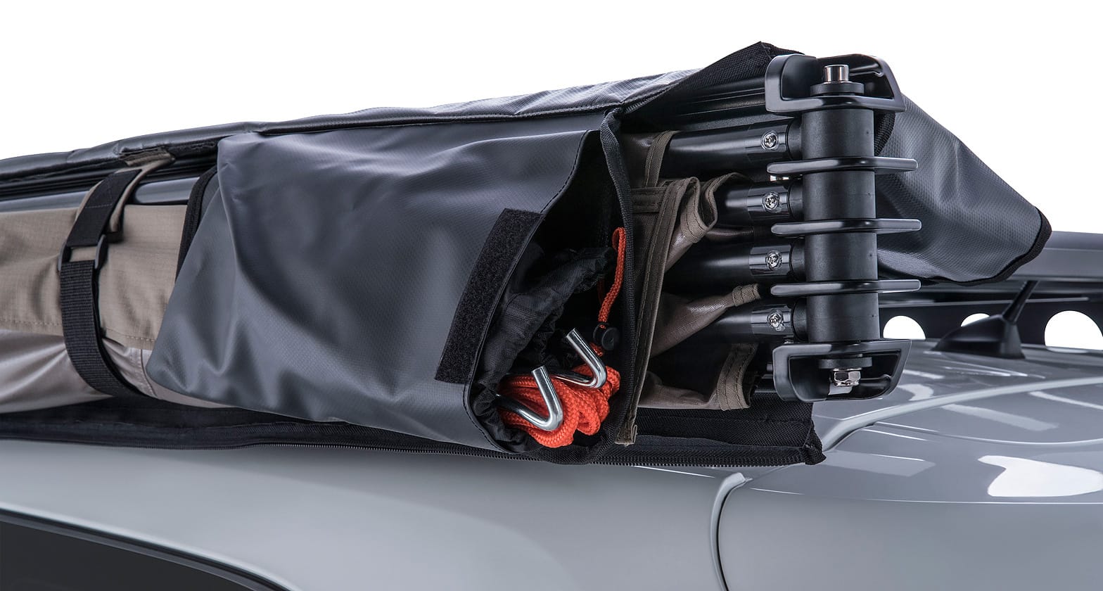 AUVENT LATÉRAL BATWING 2.5M 270° COTÉ GAUCHE RHINO RACK – Image 7