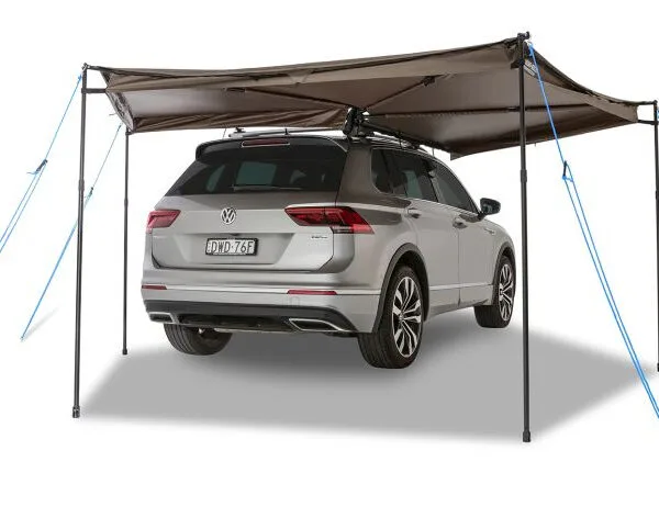 Auvent RHINO-RACK Batwing 270° 2M Compact ouverture droit avec fixation rapide