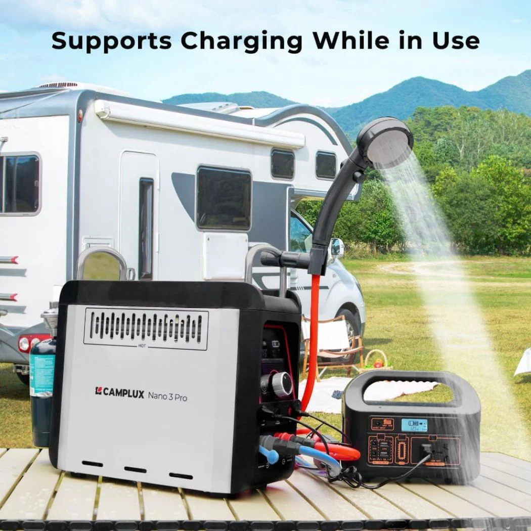 Chauffe-eau gaz Camplux Nano 3 Pro pour camping et extérieur – Image 10