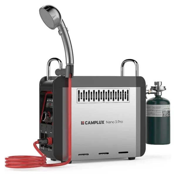 Chauffe-eau gaz Camplux Nano 3 Pro pour camping et extérieur