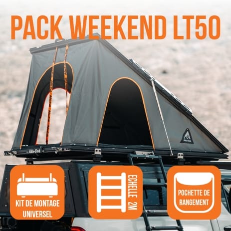 PACK WEEKEND TENTE ALU CAB LT-50