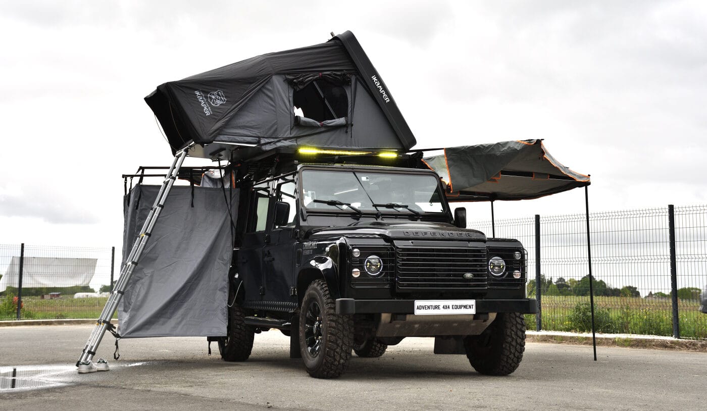 Aménagement et équipement complet d&rsquo;un Land Rover Defender 110