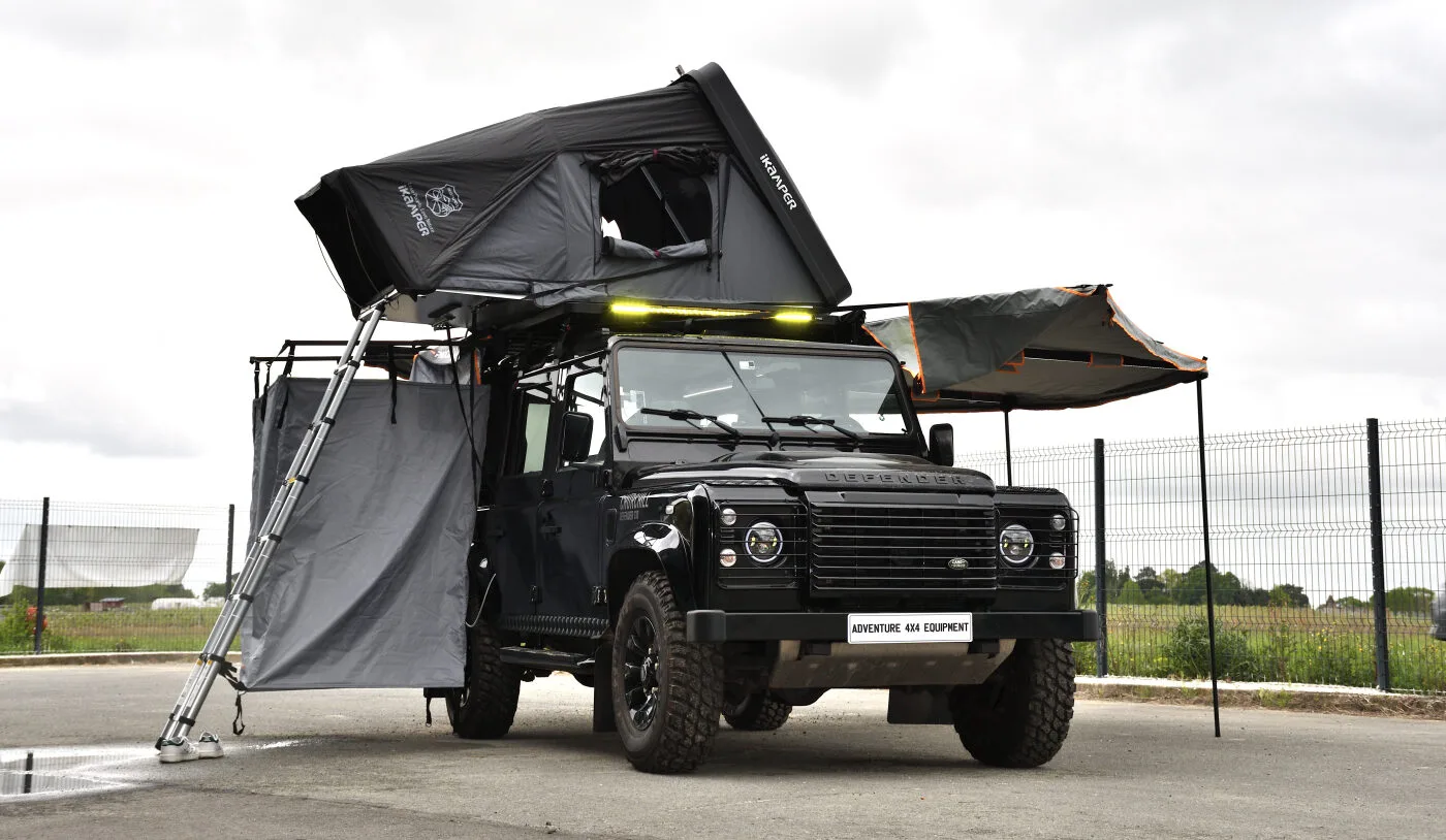 Aménagement et équipement complet d&rsquo;un Land Rover Defender 110