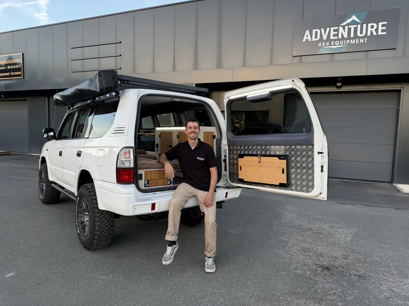 Aménagement 4×4 sur Toyota Land Cruiser KDJ95 Pack Explorer